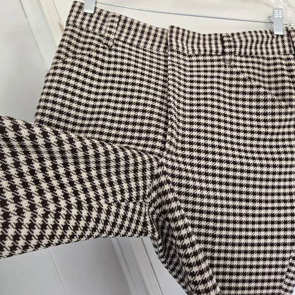 Vintage Brown and White Houndstooth Pants Farah - Picture 3 of 12